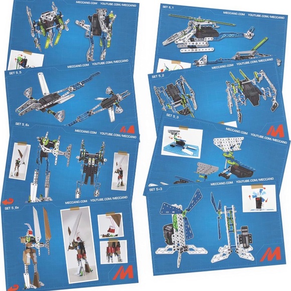 NWT ERECTOR by Meccano Innovation Sets, Motorized Movers S.T.E.A.M. Building Kit - Picture 11 of 13